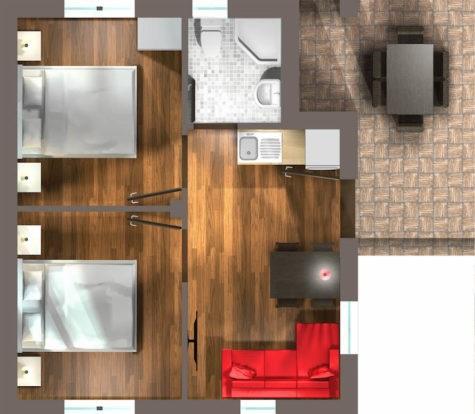 Tulipan Apartman เอ็กเกอร์ ภายนอก รูปภาพ